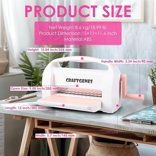 Manual Die Cutting Machine and Embossing Machine, Scrapbooking, and DIY Crafts - Image 3