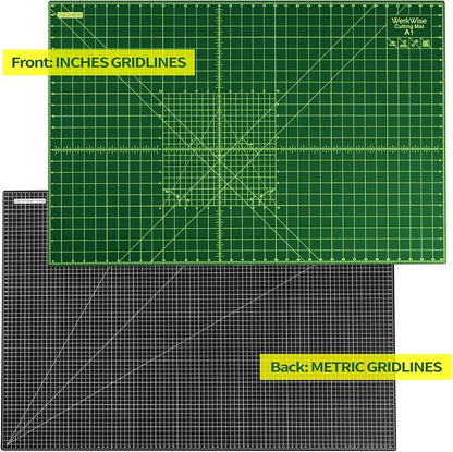 Thickness-Upgraded 24" x 36" Self Healing Sewing Mat, WerkWise Rotary Cutting - Image 2