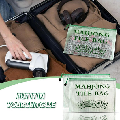 2Pack Mahjong Tile Bag, Case for American Mah Jong Set, Mahjong Gifts - Image 6