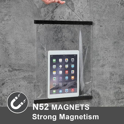 WITCOLOR 25x17 25x36 25x25 Poster Frame, Magnetic Black Wood Wooden Frame Hanger - Image 3