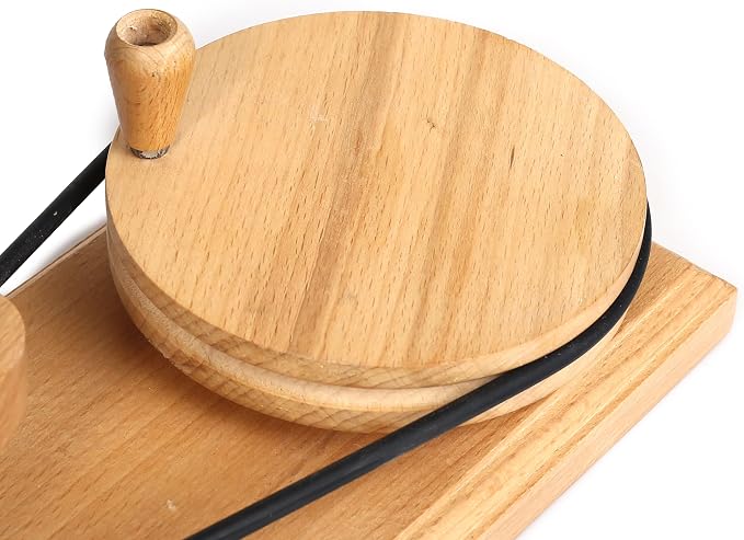 Yarn Winder – Large Handcrafted Wooden Ball Winder - Image 8