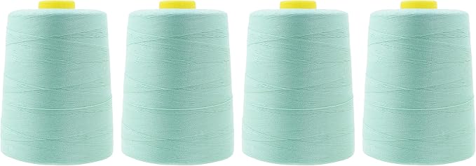 Mandala Crafts 4 Pack of Serger Threads Cones Spools by MandalaCrafts