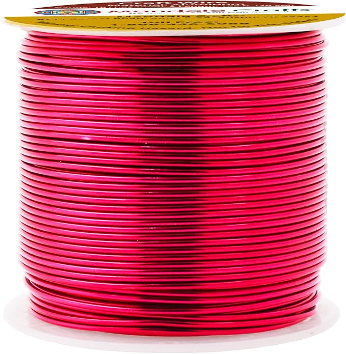 Mandala Crafts 18 Gauge Anodized Aluminum Craft Wire by MandalaCrafts