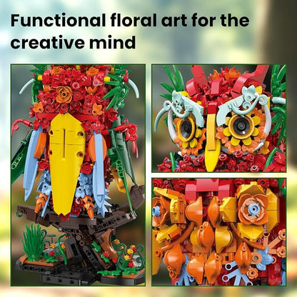 Sillbird Owl Flower Building Sets - Image 5