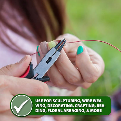 Mandala Crafts 22 Gauge Anodized Aluminum Craft Wire - Image 6