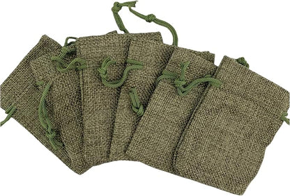 Palmhomee Pack Of 25 Burlap Gift Bags - Image 2