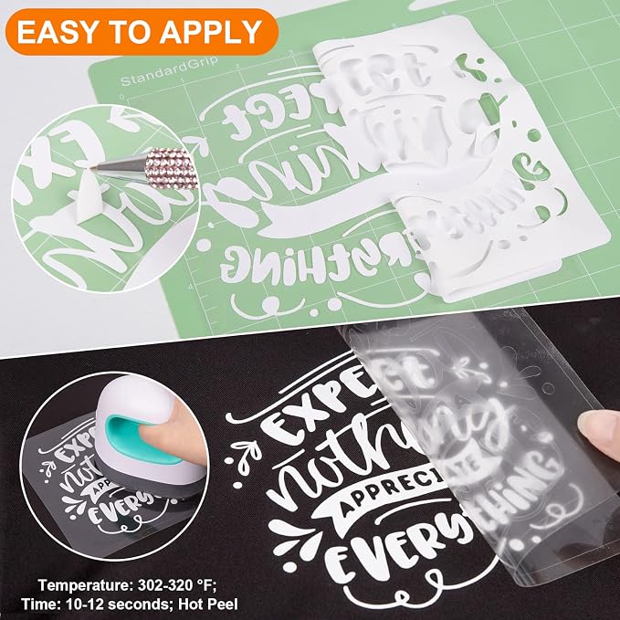 VINYL FROG Heat Transfer Vinyl Roll HTV Vinyl - Image 3