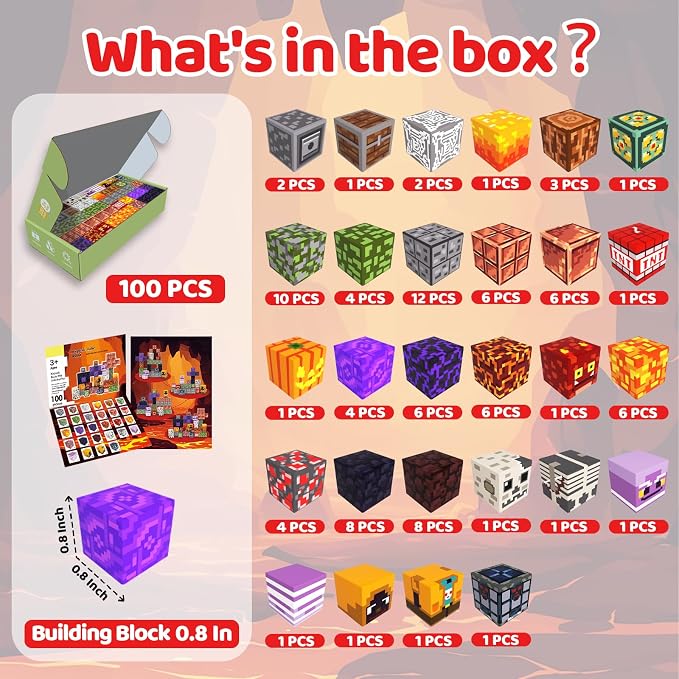 Magnetic Blocks, Stacking Magnets - Image 2