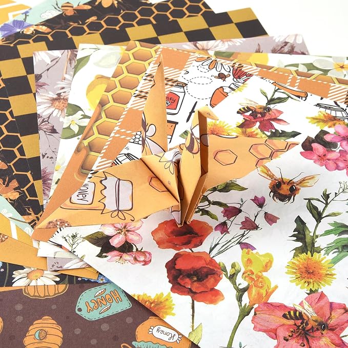 Origami 6x6 Paper Kit 150 Sheets 150 Vivid Colors Double Sided Same Printed - Image 5