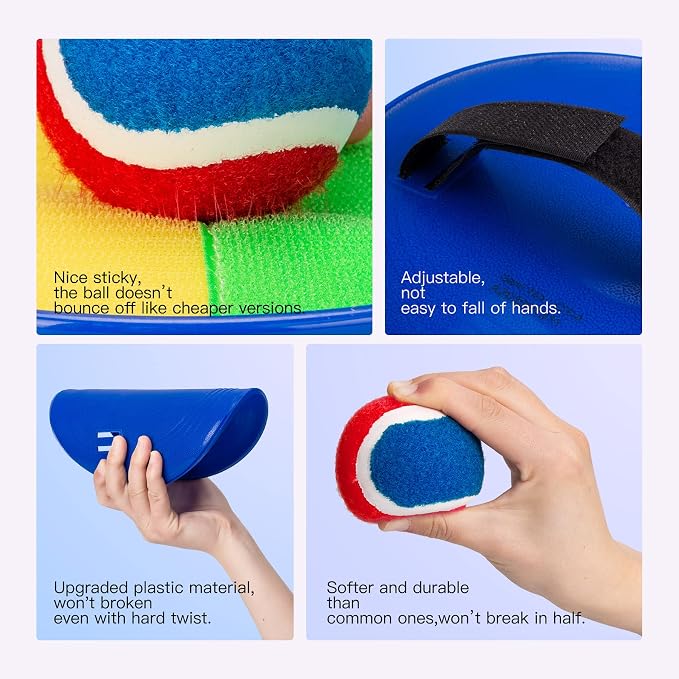 EVERICH Upgraded Toss and Catch Ball Game Set - Image 4