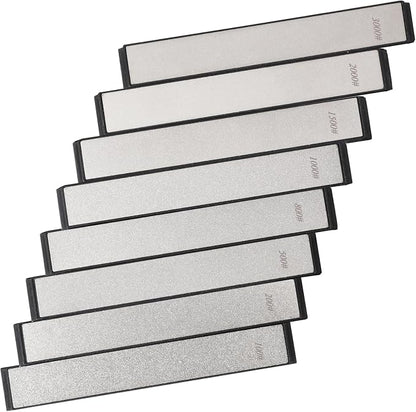 RUIXIN PRO 8 Pcs Diamond Knife Sharpening Stones by Moviron