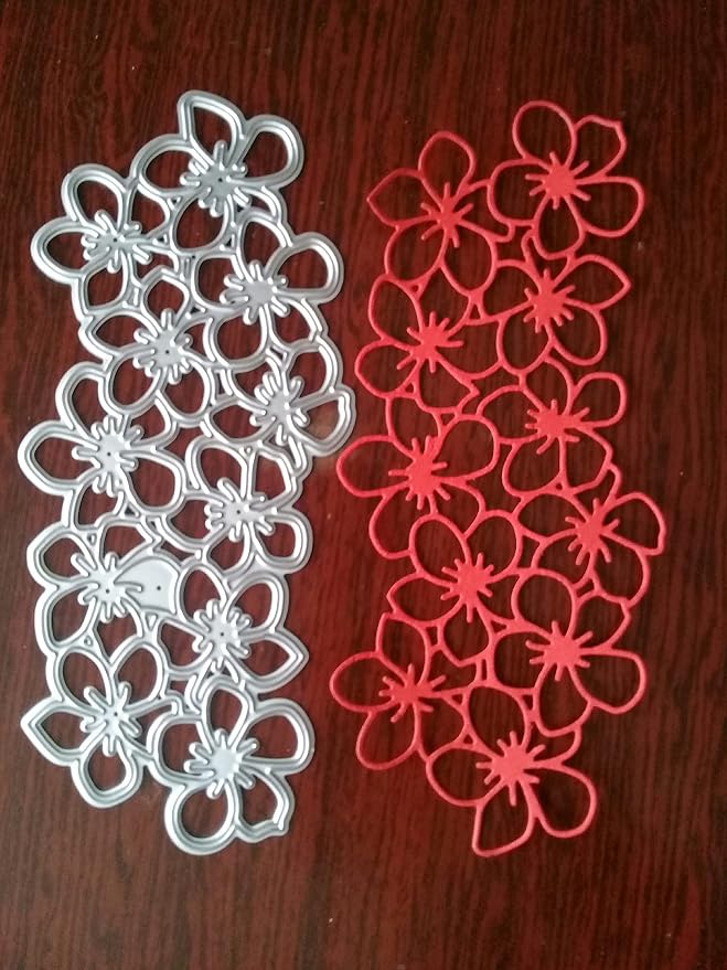Lapoo Metal Cutting Die for Scrapbooking, 3D Backgrounds Frame New Cutting Dies - Image 7