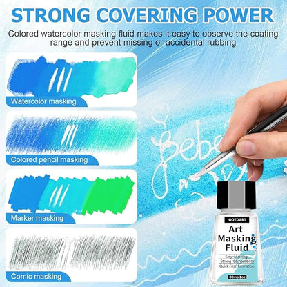 Watercolor Masking Fluid, Liquid Masking - Image 3