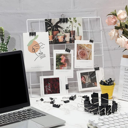 Yexiya 1000 Pcs Binder Clips Bulk Assorted Sizes Black Paper Clips Small Binder - Image 4