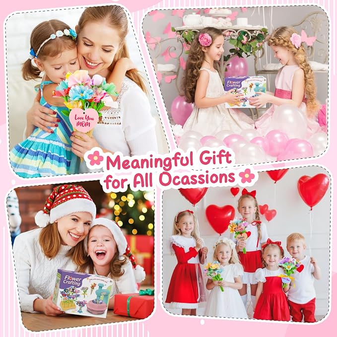 Wwzzey Fabric Flower Bouquets Toys - Image 7