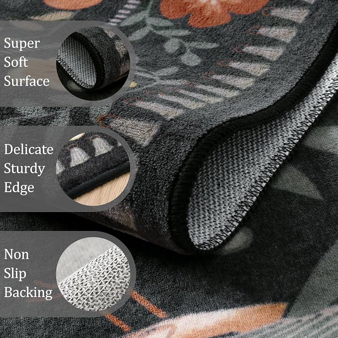 Morebes Washable 8x10 Area Rugs - Image 3