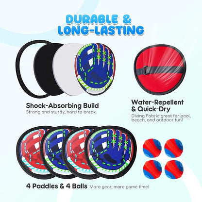 Playzap Toss and Catch Ball Set - Image 6