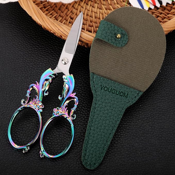 Crafting Scissors, 5.3in Sharp Multipurpose Fabric Scissors - Image 2