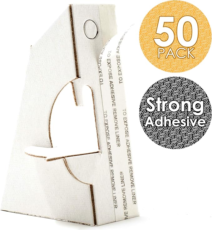 Golden State Art, 3 Inch Self Stick Easel Back, Cardboard Stand, Single Wing - Image 2