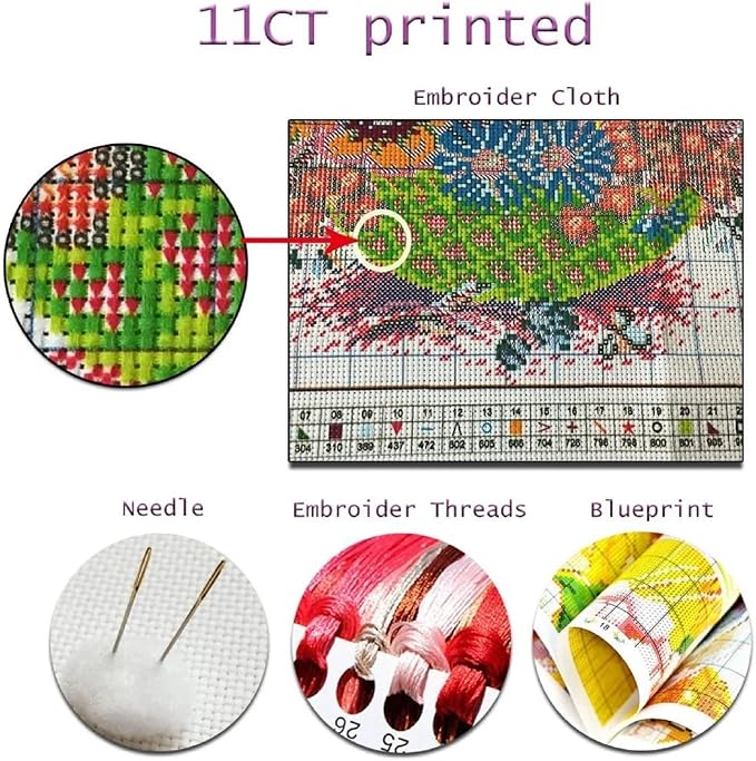 Foxdiviy Stamped Cross Stitch Kits - Image 5