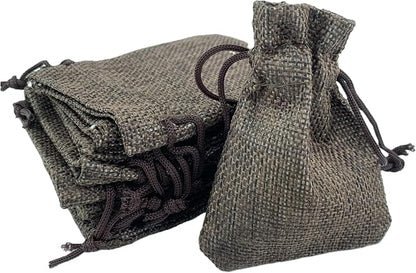 Palmhomee Pack Of 25 Burlap Gift Bags by Palmhomee