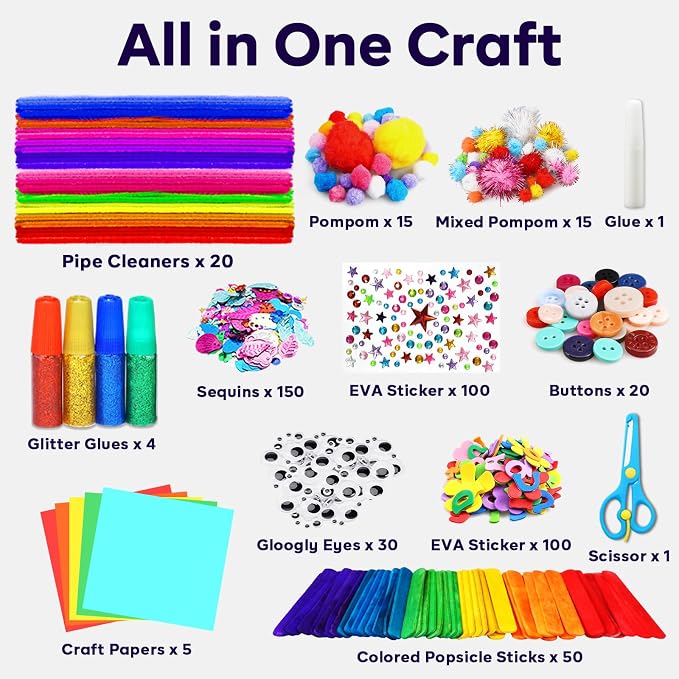FUNZBO Arts and Crafts Supplies - Image 2