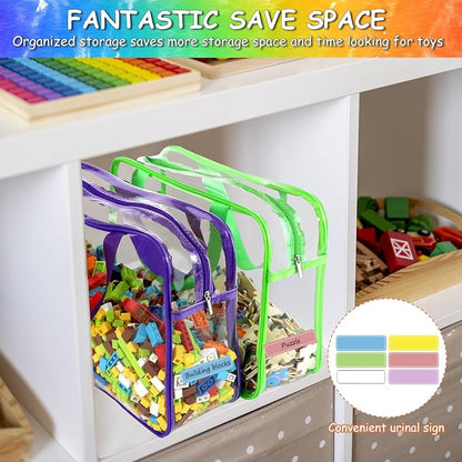 OPELETNNT 6 Color Large Toy Storage Bags - Image 5