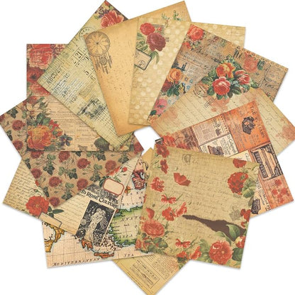 Vintage Scrapbook Paper 12 ×12 - Image 2