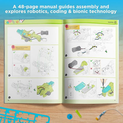 Thames & Kosmos My Robotic Pet: Coding Chameleon STEM Building & Experiment Kit - Image 6