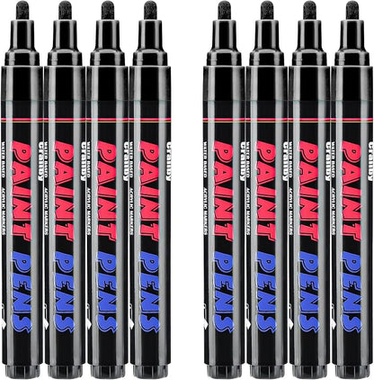 Black Paint Pens Paint Markers by Craiiby