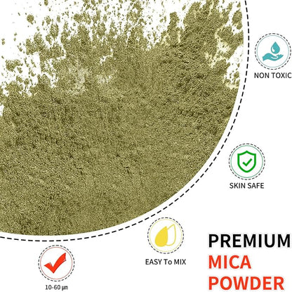 Mica Powder - 100g Mica Powder for Epoxy Resin - Metallic Color Pigment for - Image 2