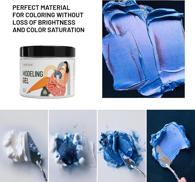 Kamenskaya Gel Medium for Acrylic Paint - Image 6