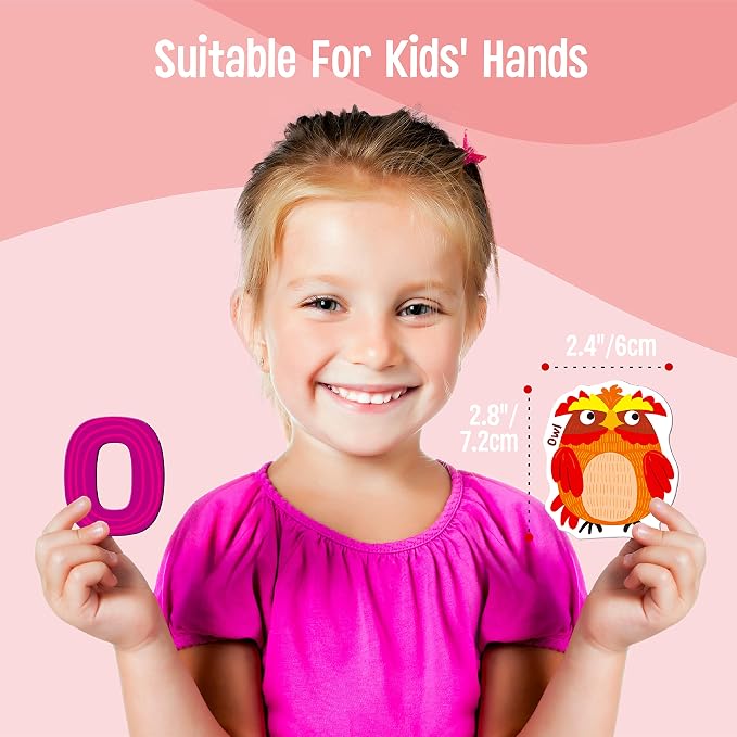 Large Magnetic Letters and Animals, Educational Learning Tool - Image 3