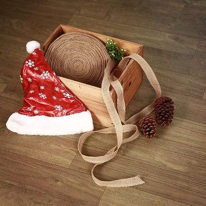 KINJOEK 2 Inch Wide 27 Yards Burlap Ribbon - Image 7