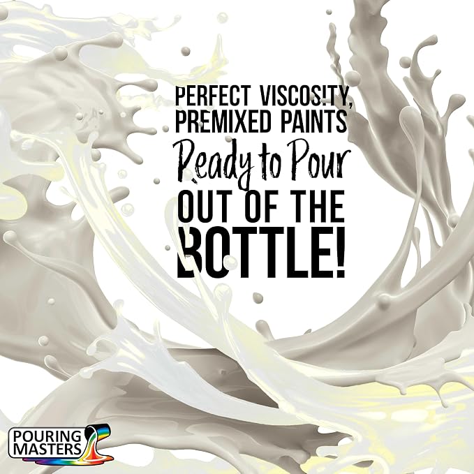 Pouring Masters Gold Interference Pearl Special Effects Acrylic Pouring Paint - Image 2