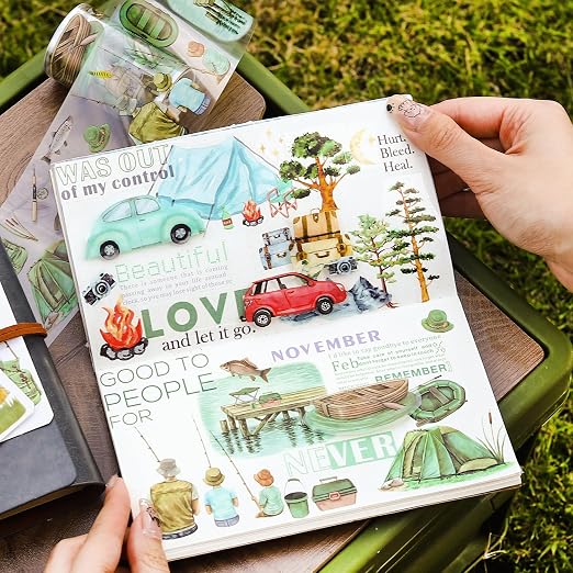 6 Rolls Travel PET Tape Set - Image 9