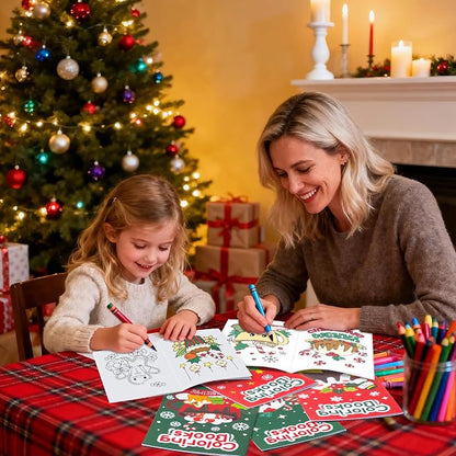 JAPBOR Christmas Food Coloring Books - Image 6