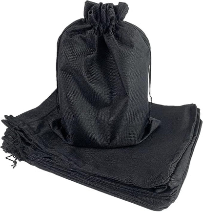 Palmhomee Pack of 4 Burlap Gift Bags by Palmhomee