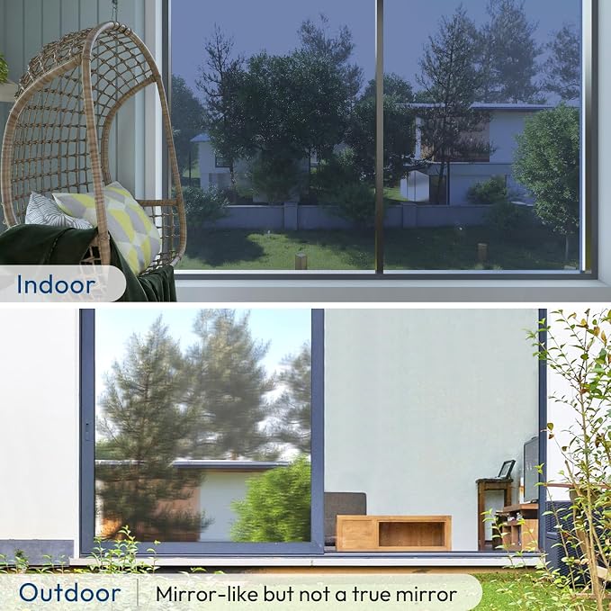 rabbitgoo Window Privacy Film One Way Window Tint - Image 9