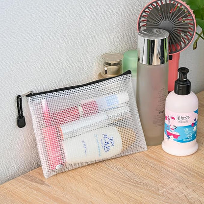 AUSTARK 20 Pcs Zipper File Bags, Plastic Mesh Pouch, Board Game Storage - Image 7