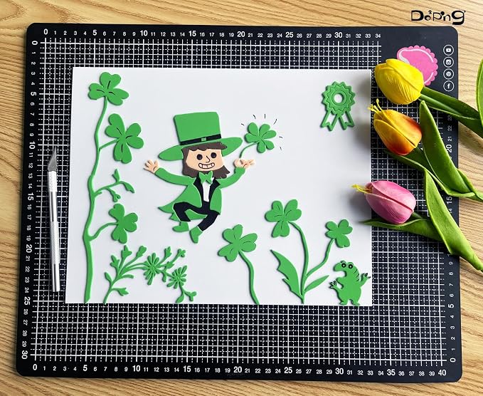 MEARCOOH Green Foam Sheets Crafts 9x12 Inch 2mm Eva Color Craft Foam Paper - Image 5