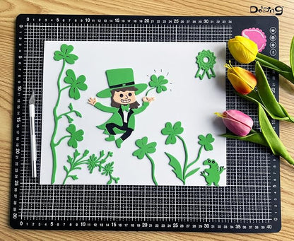 MEARCOOH Green Foam Sheets Crafts 9x12 Inch 2mm Eva Color Craft Foam Paper - Image 5