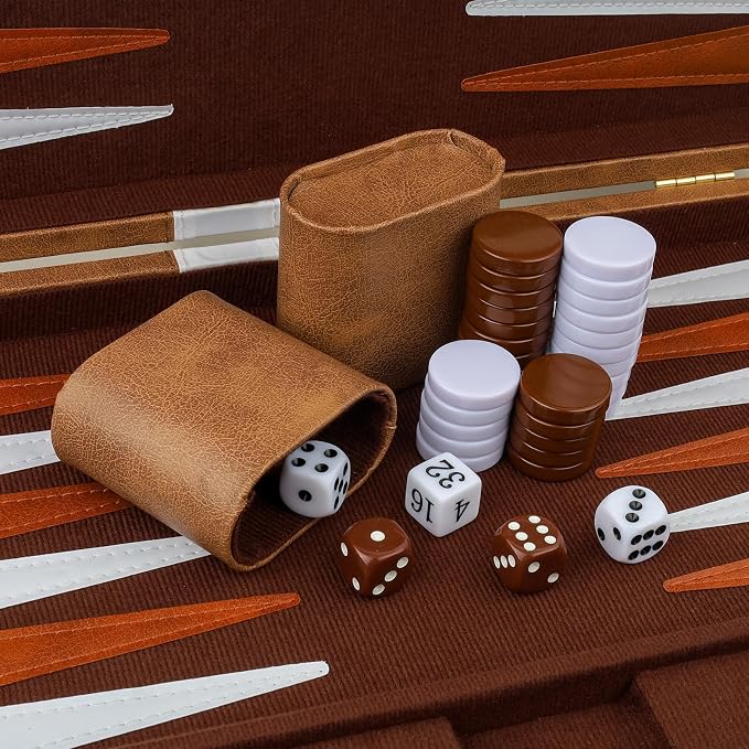 Backgammon Set 2 Players Classic Backgammon Sets - Image 5