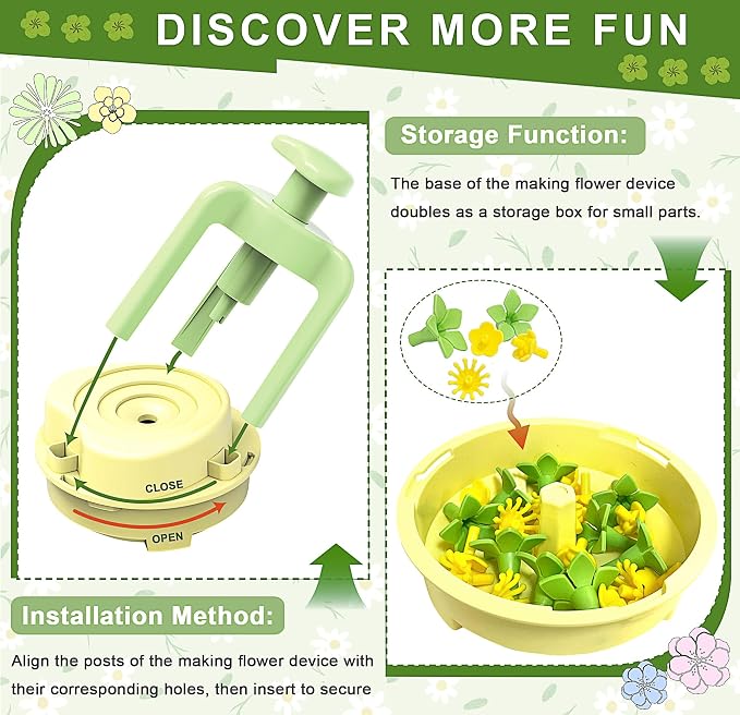 Fabric Flower Bouquets Toys, DIY Craft Kit - Image 5