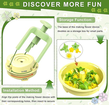 Fabric Flower Bouquets Toys, DIY Craft Kit - Image 5