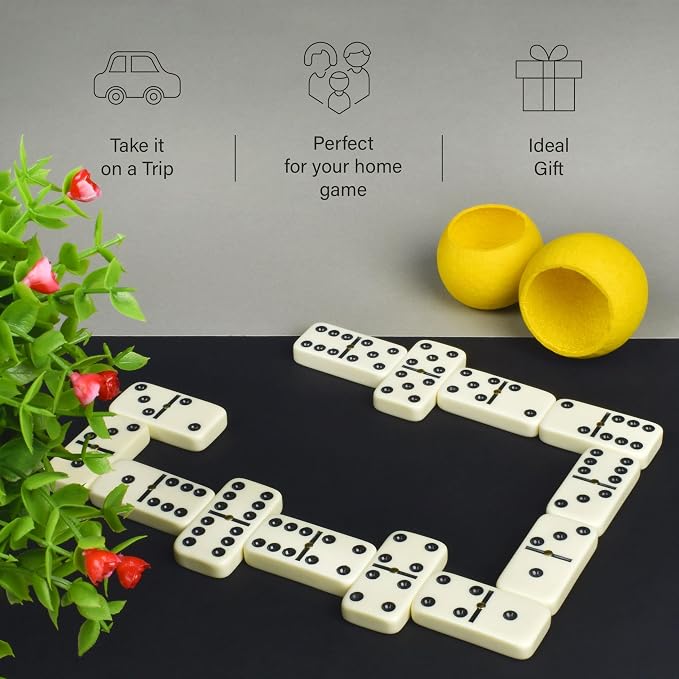 Queensell Dominos Set for Adults – Dominoes - Image 8