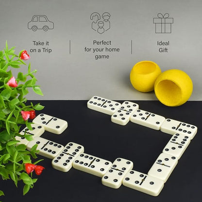 Queensell Dominos Set for Adults – Dominoes - Image 8