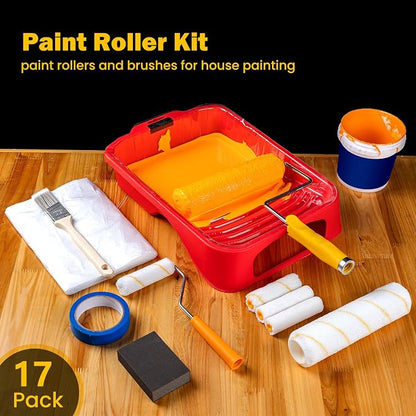 Mister Rui 17-Piece Paint Roller Kit - Image 2