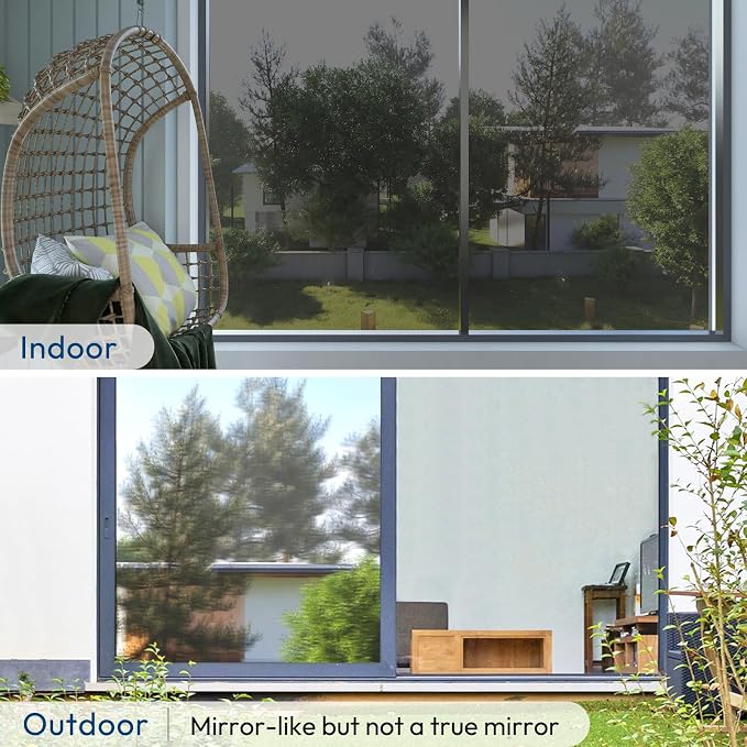 rabbitgoo Window Privacy Film One Way Window Tint - Image 9