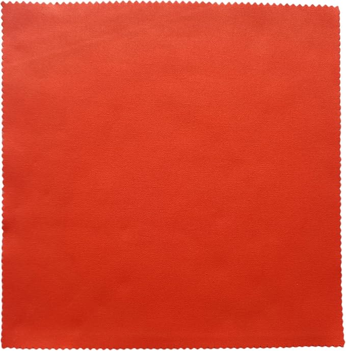 iNee Embroidery Fabric Squares Cotton, 10 Squares of 10 x 10-inch, Mango Orange by iNee